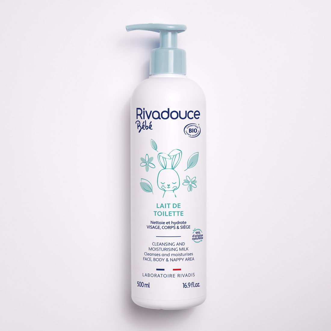 Rivadouce Bebe Cleansing Milk Face And Body Cleanses And